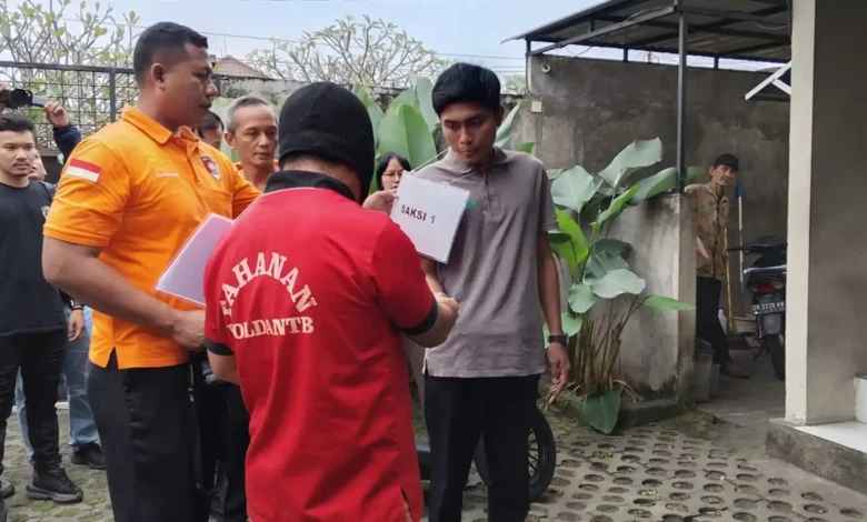 Rekonstruksi Dugaan Kekerasan Seksual Walid Doraemon