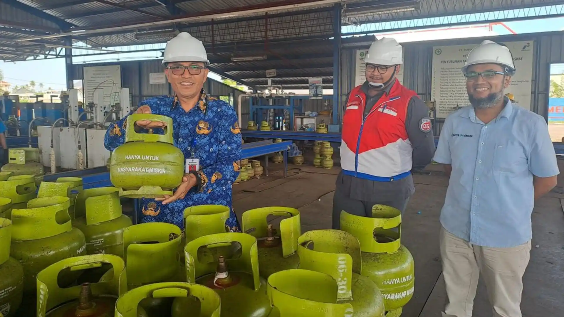 Sidak Dinas Perdagangan NTB Buntut Gas LPG 3 Kilogram Langka