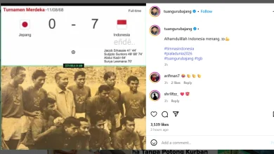 TGB Kilas Balik Kemenangan Indonesia Jepang 7-0