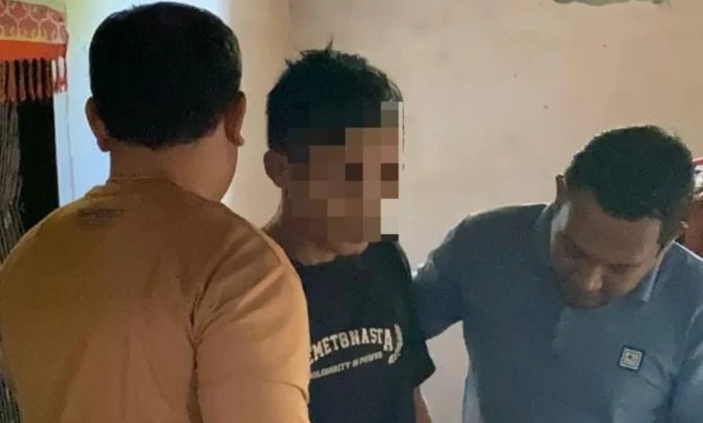 Terduga pelaku pencuri ayam di Ampenan