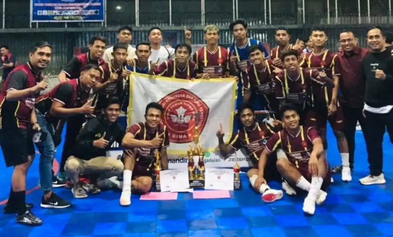 Tim Futsal STKIP Tamsis Bima Kejuaraan AFKOT 2025