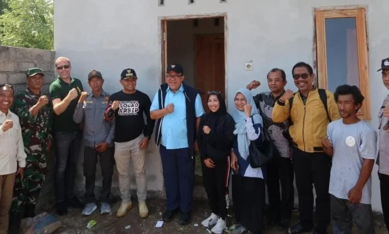 Tinjau Rumah Tidak Layak Huni di Mataram