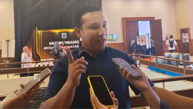 Wakil Ketua Komisi III DPRD Kota Mataram Ahmad Azhari Gufron Krisis Air Bersih