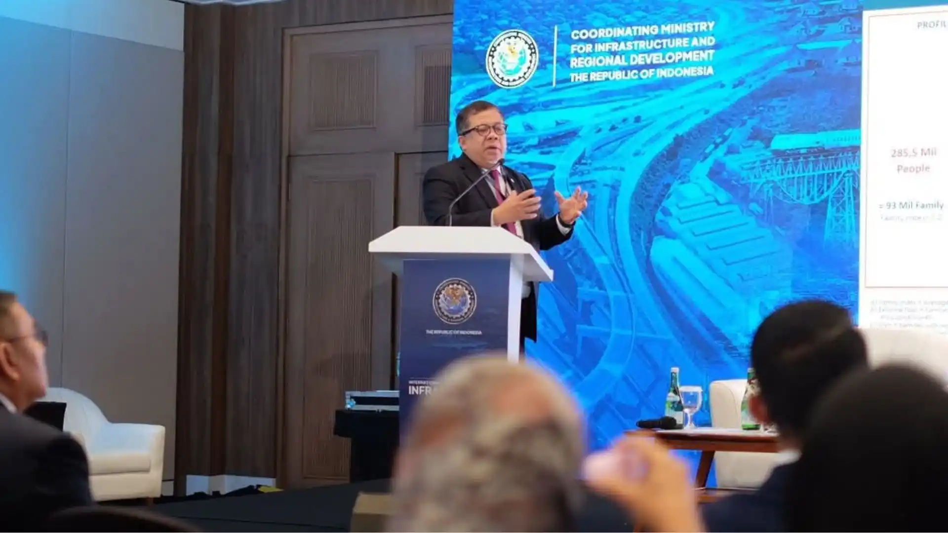 Wakil Menteri PKP Fahri Hamzah Konferensi Internasional Infrastruktur