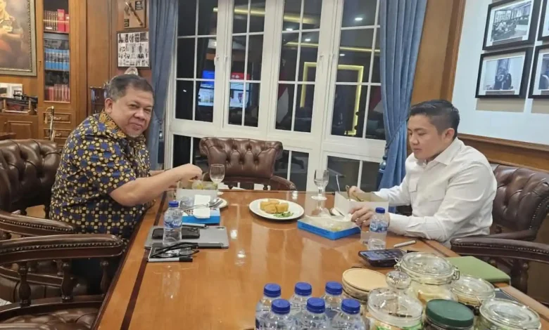 Wamen Fahri Hamzah Bertemu Seskab Teddy