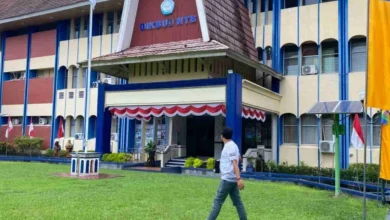 Kantor Dinas Dikbud NTB di Jalan Pendidikan
