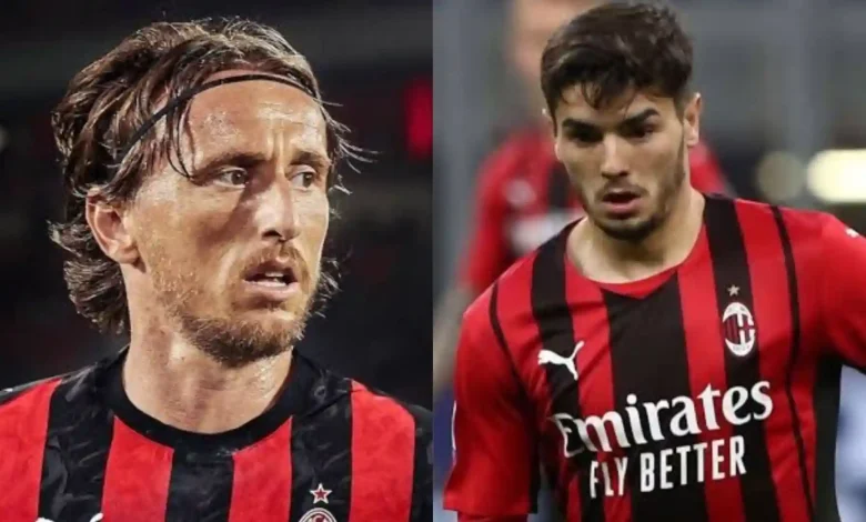 AC Milan Brahim Diaz Luka Modric