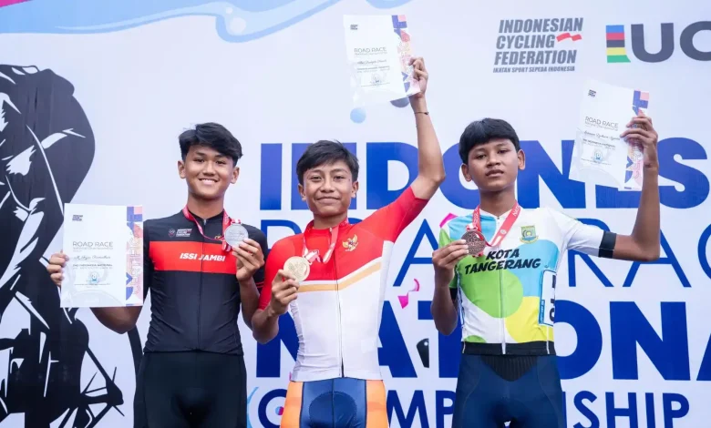 Atlet NTB Berjaya di Kejurnas Balap Sepeda Road Race 2025
