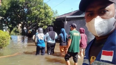 Banjir di Desa Perampuan Lombok Barat