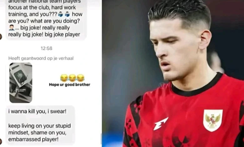 Bek Timnas Indonesia Justin Hubner Dapat Ancaman Pembunuhan