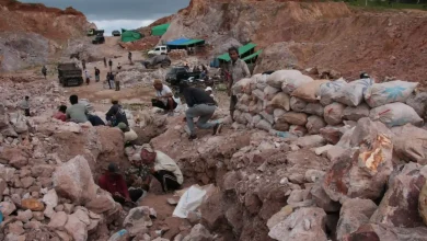 Aktivitas Warga Penambang Emas di Sekotong Lombok Barat