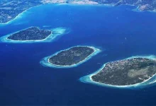 Pulau Gili Trawangan, Meno, dan Air Tramena di Lombok Utara Provinsi NTB