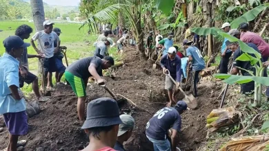 Gotong Royong Warga Perbaiki Irigasi dan Bendungan untuk Dukung Ketahanan Pangan