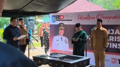Gubernur NTB Lantik Pj Sekda Lalu Moh Faozal