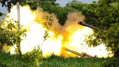 Ilustrasi perang Thailand vs Kamboja