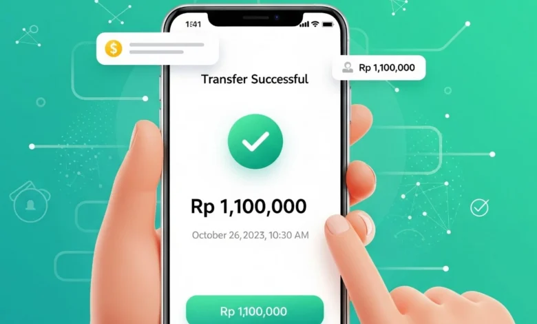Ilustrasi transfer uang pungli kepala sekolah di Tangsel