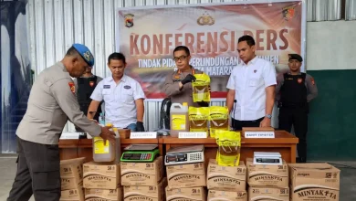 Kapolresta Mataram Dugaan MinyaKita Dikurangi Isinya