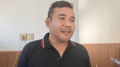 Kepala Bidang Persampahan DLH Kota Mataram Vidi Partisan Yuris Gamanjaya Tembok TPST Sandubaya Jebol Diterjang Banjir