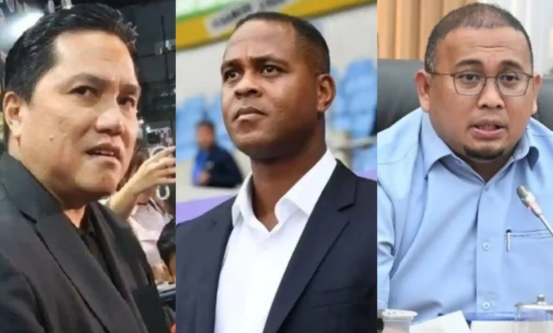 Ketua PSSI Erick Thohir Patrick Kluivert