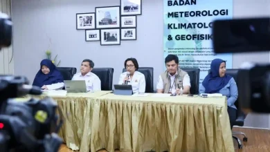 Konferensi Pers BMKG Peringatan Tsunami