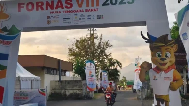 Lokasi Fornas VIII NTB 2025 di Eks Bandara Selaparang