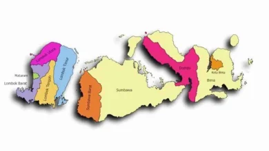 Peta Provinsi NTB 2025