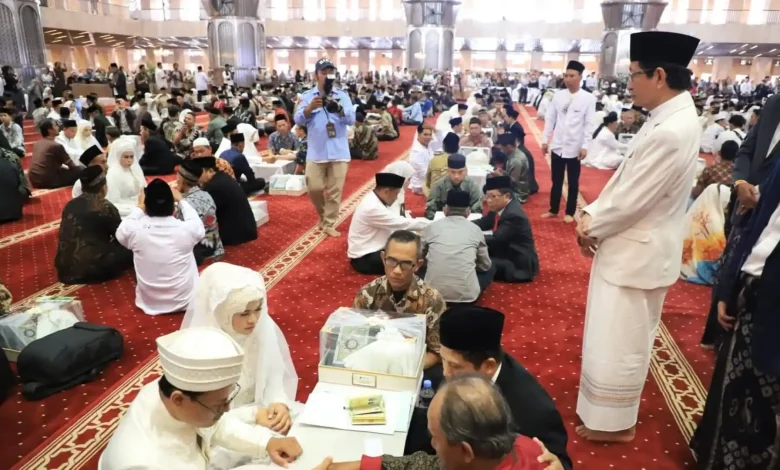 Program Nikah Massal di Masjid Istiqlal