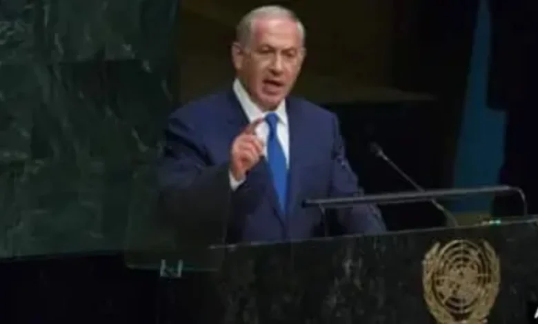 PM Israel Benjamin Netayahu Pidato di PBB