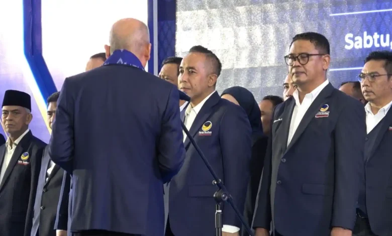 Pelantikan Pengurus DPW NasDem NTB 2025-2030 Mori Hanafi
