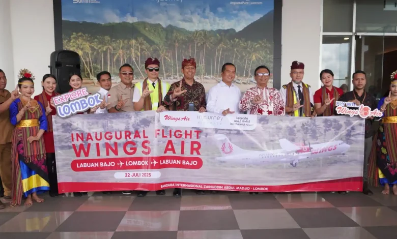 Pembukaan Rute Penerbangan Lombok - Labuan Bajo