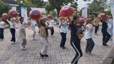 Penari Kolosal Tampil di Pembukaan Fornas VIII NTB 2025