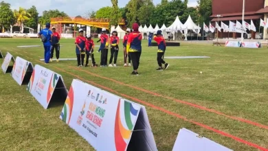 Pertandingan Gateball Fornas VIII NTB 2025