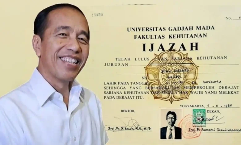 Polemik ijazah palsu Jokowi