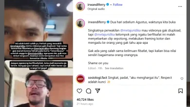 Postingan Penjelasan Ferry Irwandi Video Ngamuk Ancam Mahasiswa