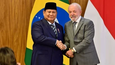 Prabowo Bertemu Presiden Brasil