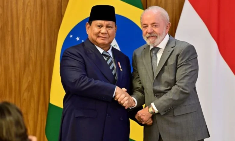 Prabowo Bertemu Presiden Brasil