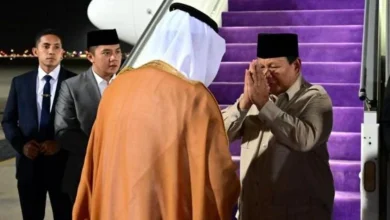 Prabowo Bertolak ke Brasil dari Arab Saudi