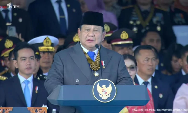 Presiden Prabowo HUT ke-79 Bhayangkara Sebut Indonesia Butuh Polisi Tangguh