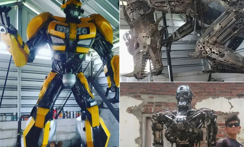 Robot Ciptaan Pemuda Tegal