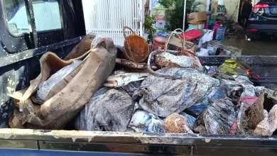 Sampah Pasca Banjir di Kota Mataram
