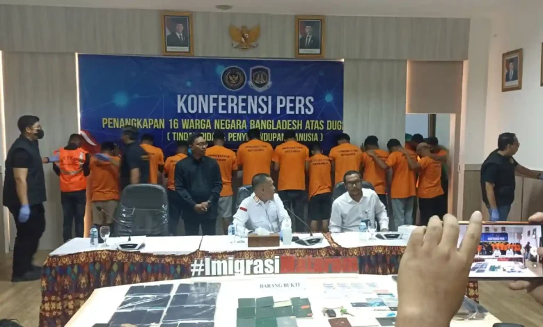 Sindikat Penyelundupan Manusia ke Australia Terbongkar di Lombok