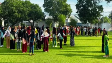 Siswa Sekolah Rakyat Pertama di NTB SRMP 18 Lombok Barat
