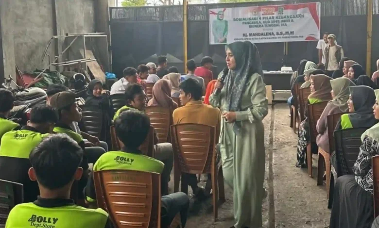 Sosialisasi 4 Pilar Anggota DPR RI Dapil NTB I Mahdalena