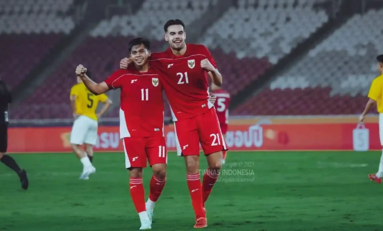 Timnas Indonesia U-23 Vs Brunei Darussalam di Piala AFF U-23 2025