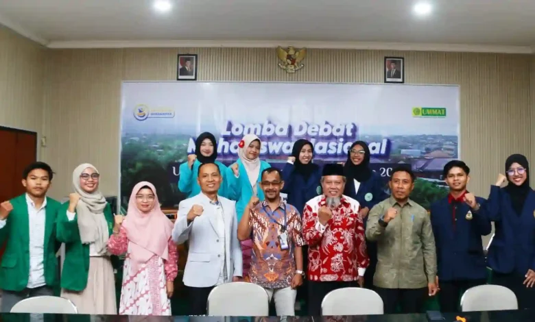 Ummat Gelar Lomba Debat Nasional Mahasiswa 2025