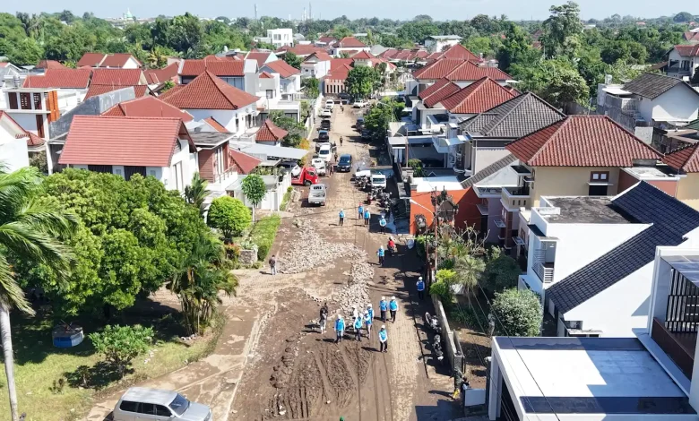 Kondisi Perumahan Riverside Park Selagalas Kota Mataram pasca banjir