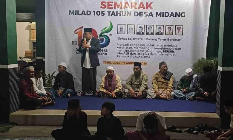 Milad ke-105 Desa Midang