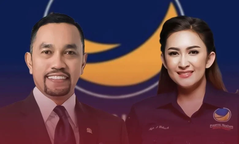 Ahmad Sahroni dan Nafa Urbach Dinonaktifka sebagai Anggota DPR RI Fraksi NasDem