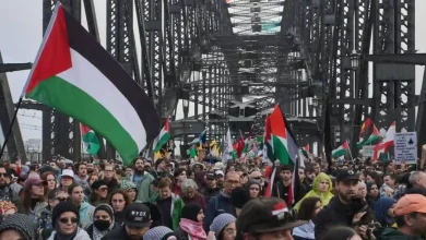 Warga Australia Gelar Aksi Dukung Palestina di Sydney Australia