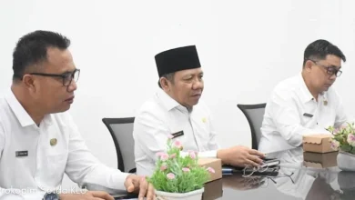 Bupati KLU Najmul Akhyar Rapat TAPD Lombok Utara